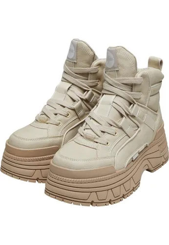 Buffalo Damen Stiefelette FUSION HYB MID Creme Gr. 40 von Buffalo