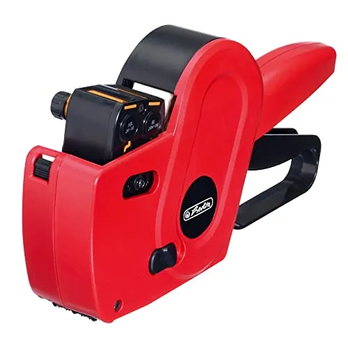 herlitz Preisauszeichner 2-zeilig, 10/8-stellig von herlitz