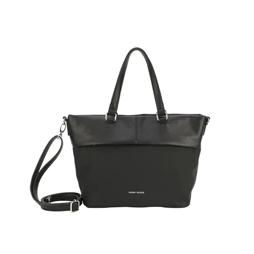Gerry Weber Keep in Mind Schultertasche 27 cm schwarz - Elegante Handtasche mit optimalem Platzangebot, perfekt für den täglichen Gebrauch und stilvolle Akzente.