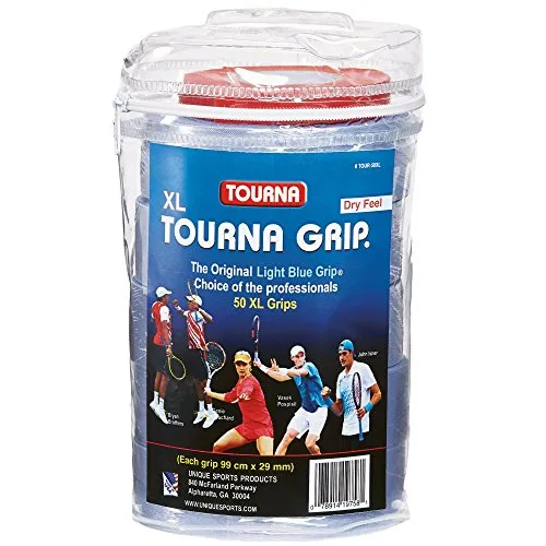 Tourna TG50XL Overgrip in blau von Tourna