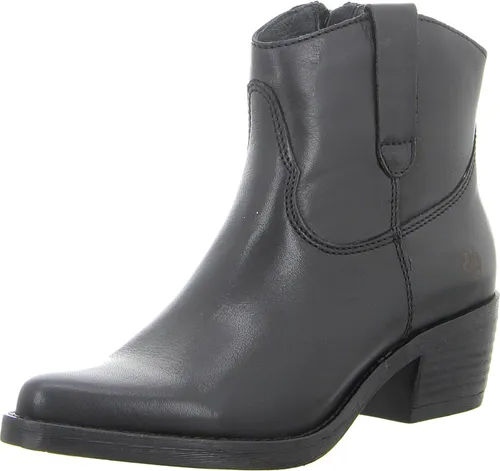 Apple of Eden Westernstiefelette Schwarz - Wanderschuhe in Größe 38, stilvoll und bequem für Abenteuer in der Natur oder in der Stadt.