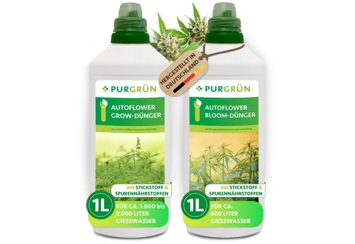 Purgrün Autoflower Dünger Set von Purgrün