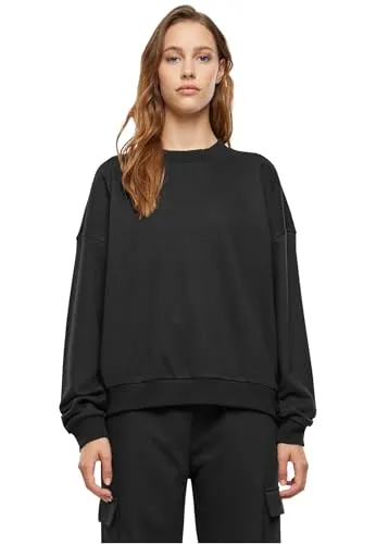 Urban Classics Damen Sweatshirt Oversized Crewneck - Sweatshirts für Damen, lässiger Oversized Fit für modernen Komfort und vielseitige Styling-Optionen.