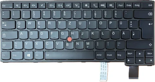 DEUTSCHE Tastatur mit Beleuchtung ohne Rahmen für Lenovo ThinkPad P40 Yoga Workstation