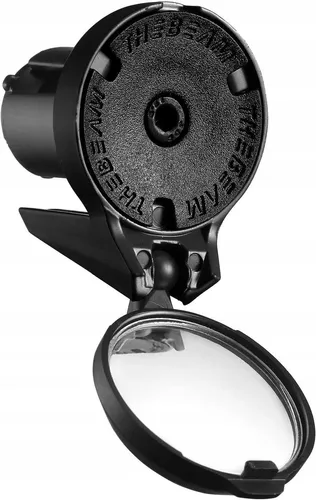 Der Beam Corky Black Klappbarer Mini-Rennradspiegel