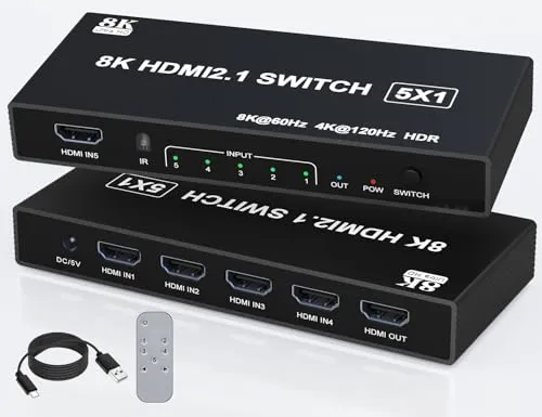8K HDMI 2.1 Switch
