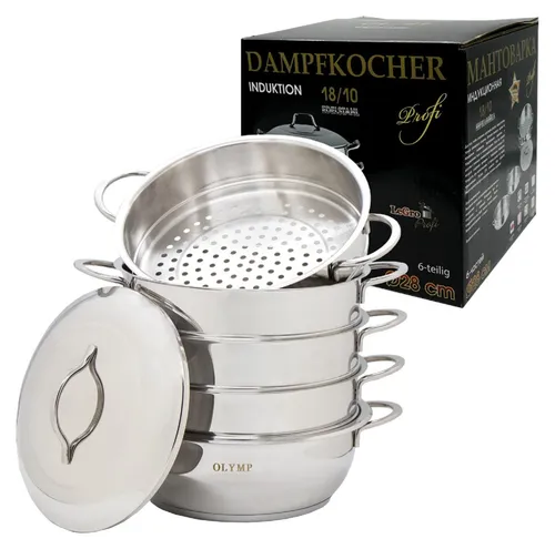 Olymp Handels GmbH Mantowarka Dampfkocher Ø28 cm