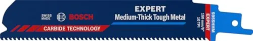 Bosch 1x EXPERT S955HHM Medium-Thick Tough Metal Säbelsägeblatt