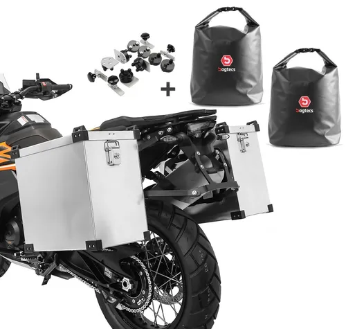 Alukoffer für Honda CRF 250 L / R-RX / Rally NB 35+40L + Innentaschen + Kit