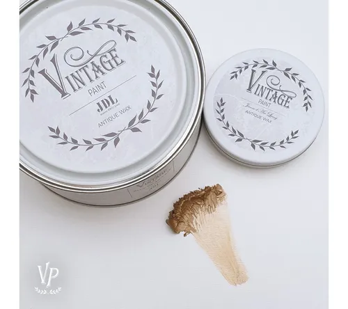 JDL Vintage Paint Antique Wax 300ml – Natürliches Möbelwachs - Hochwertiges Möbelwachs auf Bienenwachs-Basis, ideal für die Pflege von Holz- und Kreidefarben. Schützt und pflegt Oberflächen, sorgt für eine ansprechende Optik und ist sicher für Kindermöbel.