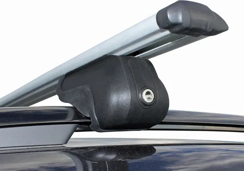 Alu Relingträger VDP R008-120 für Jaguar X-Type Kombi - Hochwertiger Aluminium Relingträger VDP R008-120 für Jaguar X-Type Kombi ab 2004. Mit abschließbarem Sicherheitsverriegelungssystem und einer Tragfähigkeit von bis zu 90 kg, ideal für die sichere Befestigung von Dachgepäck.