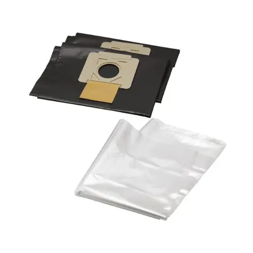 Nilfisk 302000804 Entsorgungssack - 5 Stück für Staubsauger - Staubsaugerbeutel für Nilfisk Modelle, ideal zur hygienischen Entsorgung von Staub und Schmutz, sorgt für eine saubere und einfache Handhabung.