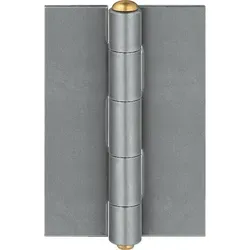 Anschweißscharnier 60 X 55 X 2,5 Mm, Stahl Blank
