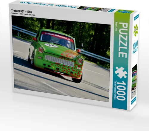 CALVENDO Puzzle Trabant 601 - 1988 1000 Teile Puzzle quer | 1000 Teile Lege-Größe 64x48cm Foto-Puzzle für glückliche Stunden