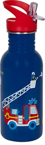 Die Spiegelburg - Edelstahlflasche Feuerwehr, ca.0,5 l (Wenn ich mal groß bin), 15658