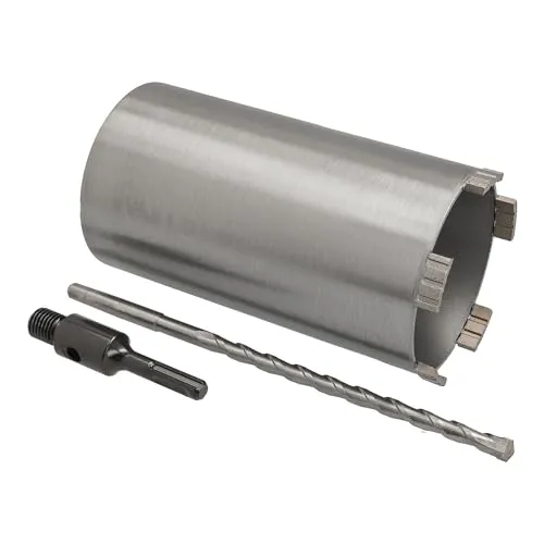 Diamant Bohrkrone SDS-plus Aufnahme und Zentrierbohrer Nutzlänge 180 mm Ø 102 mm Betonbohrkrone Kernbohrer