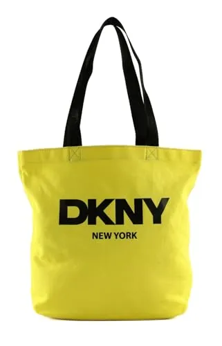 DKNY Shopper Tote Bag Daffodil - Stylischer DKNY Shopper in Daffodil (neongelb) mit geräumigem Hauptfach und praktischer Zippertasche. Perfekt für den Alltag und vielseitig kombinierbar. Maße: 44x35x14 cm, Gewicht: 345 g.