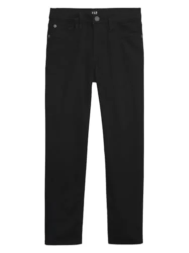 GAP Jungen Original Fit Jeans, Schwarze Waschung, 14