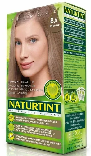 Naturtint permanente Haarfarbe Aschblond 8A 165ml