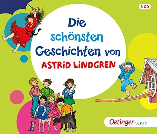 Die schönsten Geschichten von Astrid Lindgren 1: Lustige Hörspiele für die ganze Familie, Kinderbuch-Klassiker aus Schweden aufwändig produziert für Kinder ab 4 Jahren