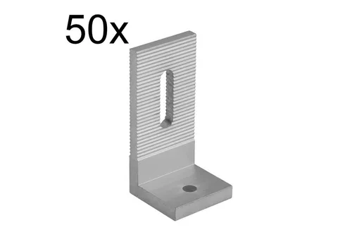 Avoltik Solarmodul-Halterung Verbindungswinkel 90° L Halter - Robuste Halterung für Solaranlagen, erhältlich im praktischen 4, 6, 10 oder 50er Set. Wetterfest und stabil für eine sichere Montage.