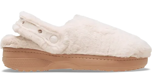 Crocs Classic Unfurgettable Clog – Bequeme Hausschuhe mit Fersenriemen - Die Crocs Classic Clogs bieten perfekten Komfort und Trittsicherheit. Ideal für den Alltag, pflegeleichtes Textilmaterial und rutschfeste Sohle sorgen für ein angenehmes Tragegefühl.