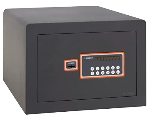 ARREGUI Plus C 180040 Tresor Sicherheitsstufe S2 | Möbeltresor aus Stahl mit Klasse A Zertifiziertem 2-Faktor-Sicherheitsschloss | Safe für Zuhause oder Gewerbe | Tresor mit Code |27 x 38,5 x 30cm|23L
