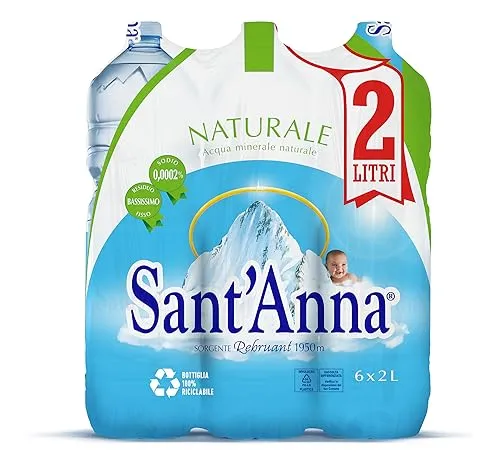 Sant'Anna Natürliches Wasser, 2,0 l, 6 Stück