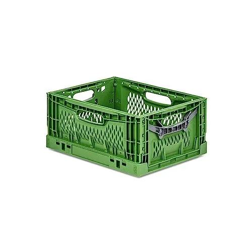 PROREGAL Stabile Profi-Klappbox Chameleon 17L - Aufbewahrungsbox in Industriequalität, klappbar und lebensmittelecht, ideal für Lagerung und Transport, temperaturresistent von -10 bis +60°C.