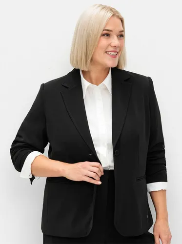 Sheego Blusenblazer Blazer Langarm von sheego