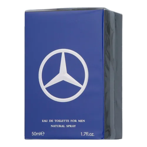 Mercedes-Benz Man Eau de Toilette 50 ml - Herrendüfte mit einem holzigen, würzigen Duft, der Männlichkeit und Charakter ausstrahlt – ideal für moderne Gentlemen im Alltag.