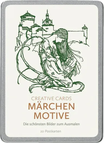 Papermoon Grußkarten Märchen-Motive (Creative Cards): Die schönsten Bilder zum Ausmalen