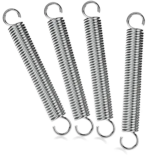 COM-FOUR® 4X Spannfeder mit Doppelhaken von COM-FOUR