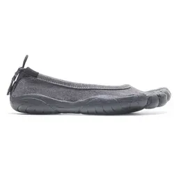 Vibram FiveFingers Herren Klassische Eco-Schuhe, Grau/Schwarz, 46 EU - Herren-Schnürhalbschuhe mit leichtgewichtigem, innovativem Design und aufpralldämpfenden Sohlen für maximale Bewegungsfreiheit und Komfort.
