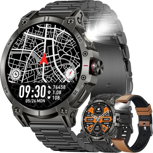 Smartwatch Herren Damen 1.57