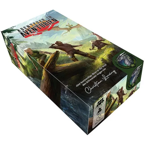 Ulisses Spiele Abenteuer in Aventurien - Strategiespiel - Erlebe epische Abenteuer in Aventurien mit diesem spannenden Brettspiel. Ideal für Strategen und Fantasiefans. Deutsche Version mit klarer Anleitung.