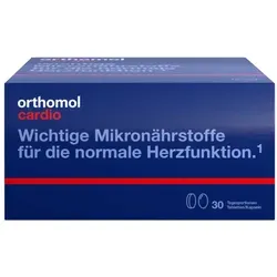 Orthomol Cardio Tablette Kapseln 30er-Packung - Nahrungsergänzung für Herzgesundheit, unterstützt Herzfunktion und Energiehaushalt mit Omega-3 und Vitaminen