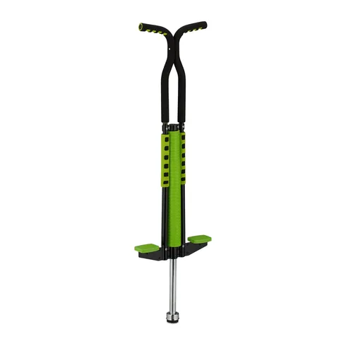 relaxdays Pogo Stick für Kinder bis 60 kg, grün
