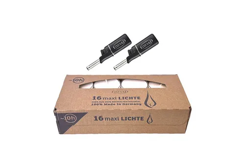 EDZARD Teelicht Maxi-Teelichter 16 Stück (Set, 16 Stück), Marke WENZEL