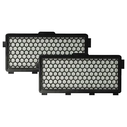 vhbw Filterset 2x Staubsaugerfilter Ersatz für Miele 5996880, 5996881, 5996882, 7226170, SF-AH 50, 9616280 für Staubsauger - HEPA Abluft-Filter H11