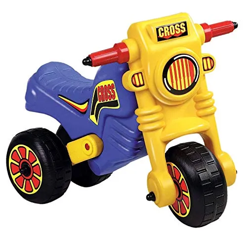 Dohany Rutschmotorrad Rutscher Cross 1 - Kinder Laufrad in Blau - Kinderfahrzeuge: Das Dohany Rutschmotorrad bietet hohen Fahrspaß und Kippstabilität mit breiten, strapazierfähigen Reifen. Ideal für drinnen und draußen, geeignet für Kinder ab 3 Jahren.