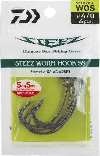 DAIWA Steez Worm Hook SS WOS #4/0