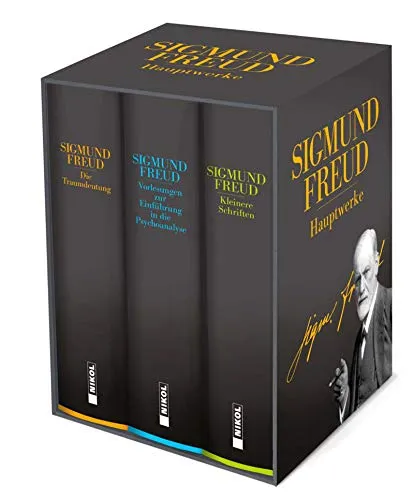 Sigmund Freud: Hauptwerke im Schuber - 3 Bände - Lebenshilfe mit den wichtigsten Werken von Freud, ideal für tiefere Einblicke in die Psychologie und Selbstreflexion.
