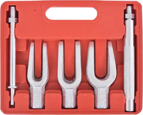 Trenngabel Kugelgelenk Abzieher 17/23/28mm - Fahrwerksinstandsetzung, langlebiges Kugelgelenk-Abzieher-Set für professionelle Autoservices, ideal zum schnellen und effektiven Ausdrücken von Spurstangen.