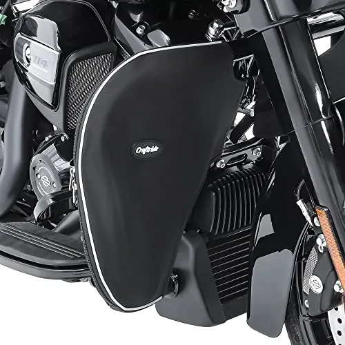 Sturzbügel Spritzschutz für Harley Davidson Road King 94-23 Beinwärmer