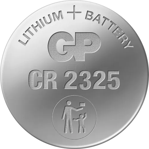 CR 2325 GP - Lithium-Knopfzelle, 3 V, 190 mAh, 23x2,5 mm
