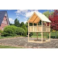 Produktbild Karibu Spielturm Luis mit Satteldach