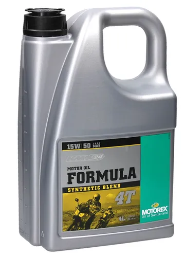Motorex Formula 4T 15W50 Teilsynthetisches Viertakt Motorenöl 4Liter Kanister