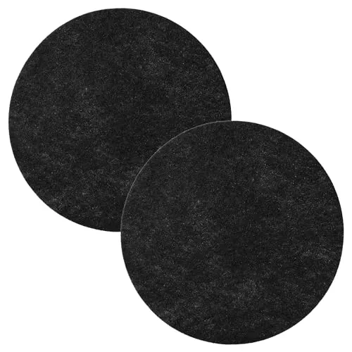 vhbw 2X Aktivkohle-Filter Ersatz für DeLonghi 5512500259 für Fritteuse - 130 mm