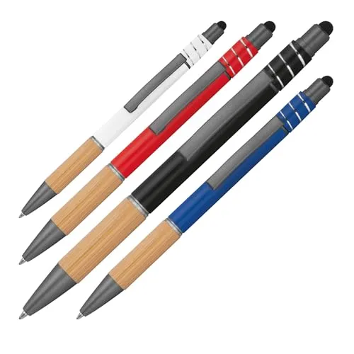 Fidget Touchpen-Kugelschreiber / aus Metall / 4 Farben 4
